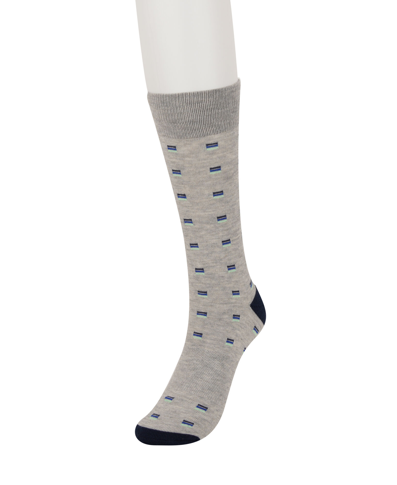 Haggar Grey Paso Neat Socks Graphite (5R10-1027 Clothing Underwear & Socks) photo