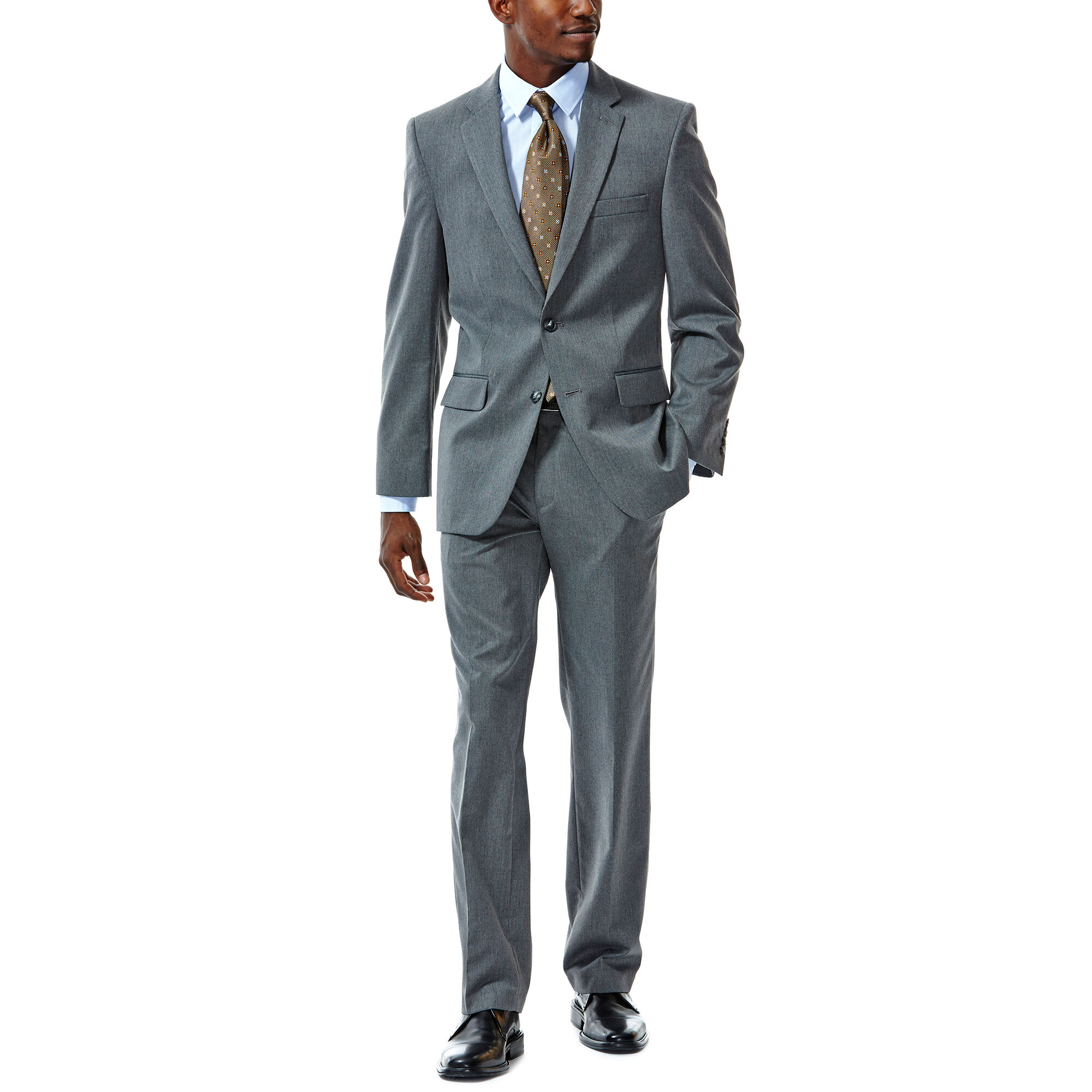 Haggar Suit Separates Jacket Dark Grey (HZ70131 Clothing Suits) photo