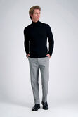 Long Sleeve Turtleneck Sweater, Black view# 3