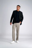 J.M. Haggar Dress Pant - Sharkskin, Oatmeal view# 1