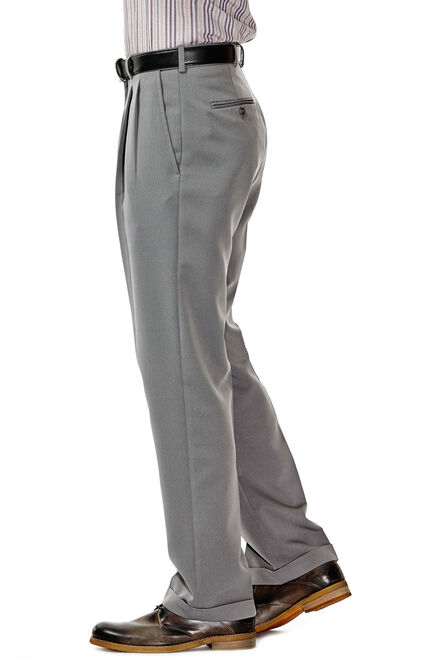 Smart Fiber Herringbone Dress Pant, Med Grey view# 5