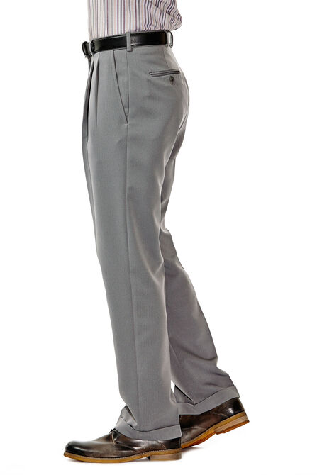 Smart Fiber Herringbone Dress Pant, Grey view# 2