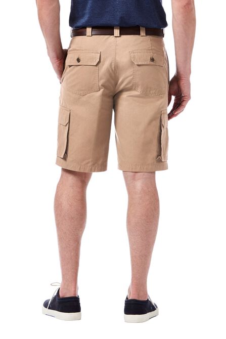 Canvas Cargo Short, Khaki view# 3