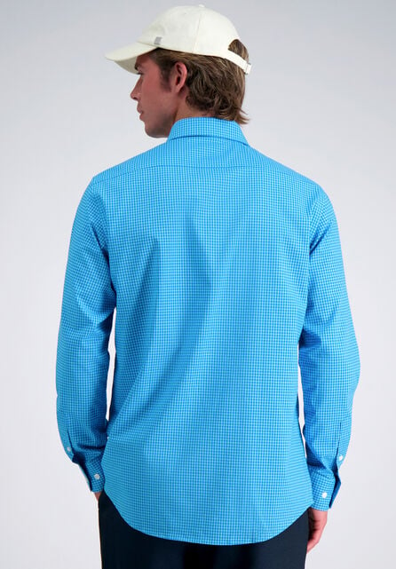Premium Comfort Dress Shirt -  Turquoise Check, Turquoise / Aqua