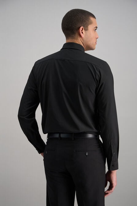 Smart Wash&reg; Dress Shirt - Black,  view# 4