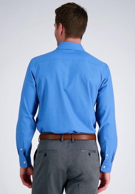 Smart Wash&reg; Dress Shirt - Navy, CHARCOAL
