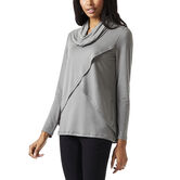 Long Sleeve Cowl Neck Top,  view# 3