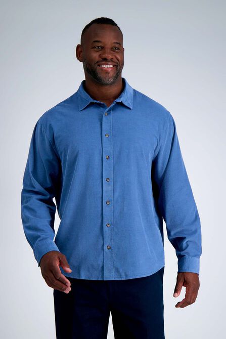 Big &amp; Tall Long Sleeve Corduroy Shirt,  view# 5