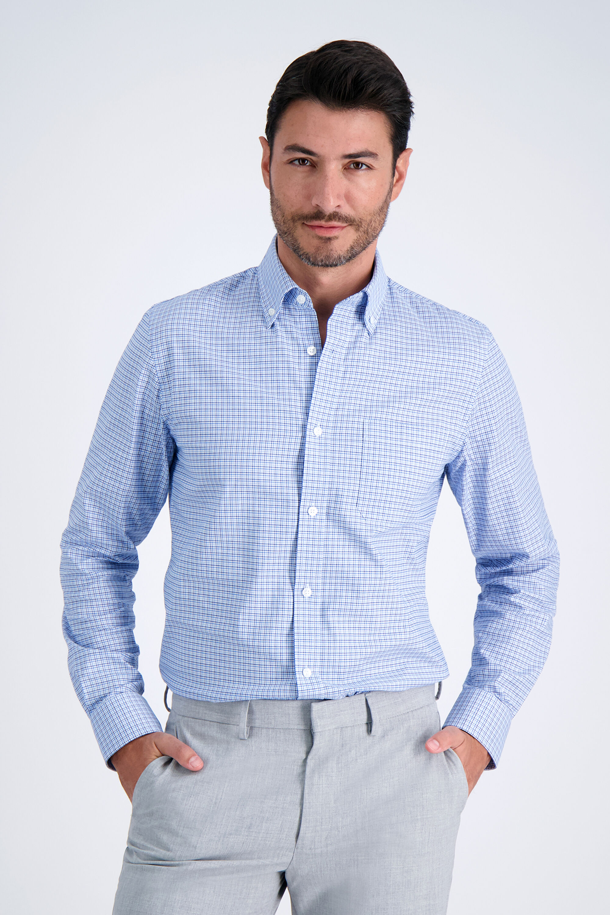 Mens Dress Shirts Tailored Fits More Haggar