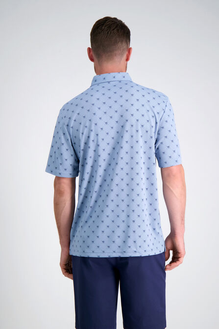 The Active Series&trade; Performance Poly Argle Palm Polo, Light Blue view# 2