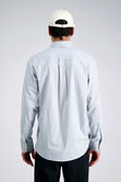 Long Sleeve Poplin Shirt, Light Grey view# 2
