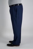 Big &amp; Tall Premium Comfort Dress Pant, Blue view# 3