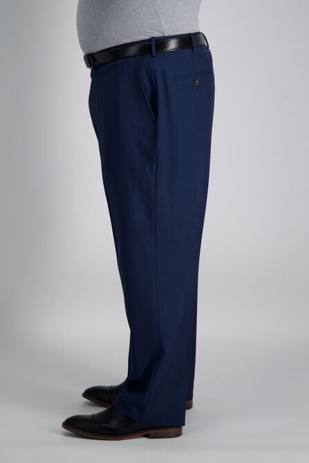 Big &amp; Tall Premium Comfort Dress Pant, Blue view# 3