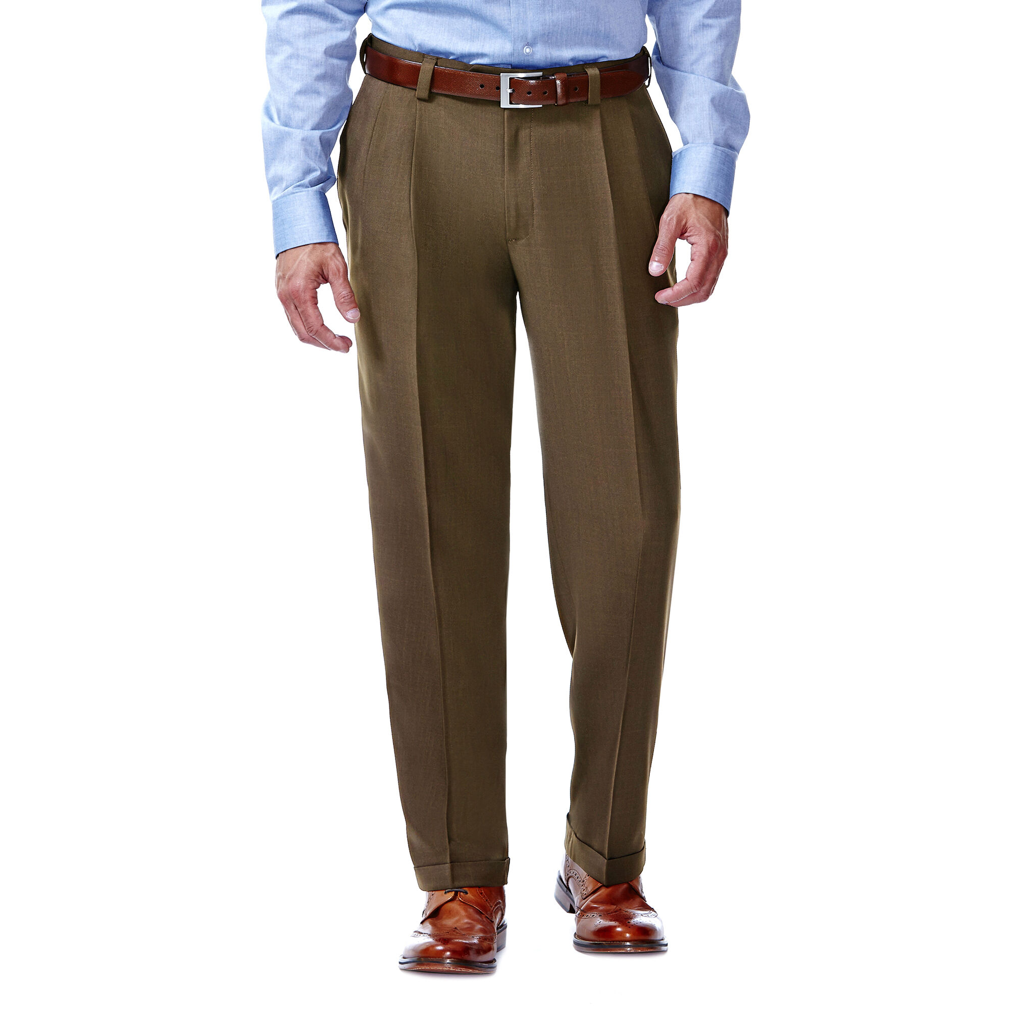 Haggar eclo stria pleated store