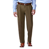 E-CLO&trade; Stria Dress Pant, Mocha view# 1