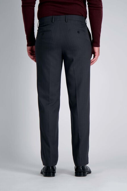 Premium Comfort Dress Pant - Tonal Windowpane, Black / Charcoal view# 4