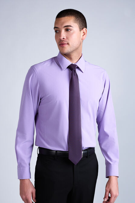 Smart Wash&reg; Dress Shirt - Lilac,  view# 1