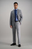 J.M. Haggar 4-Way Stretch Dress Pant, Light Grey view# 3