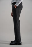 J.M. Haggar 4 Way Stretch Dress Pant, Charcoal Htr view# 5