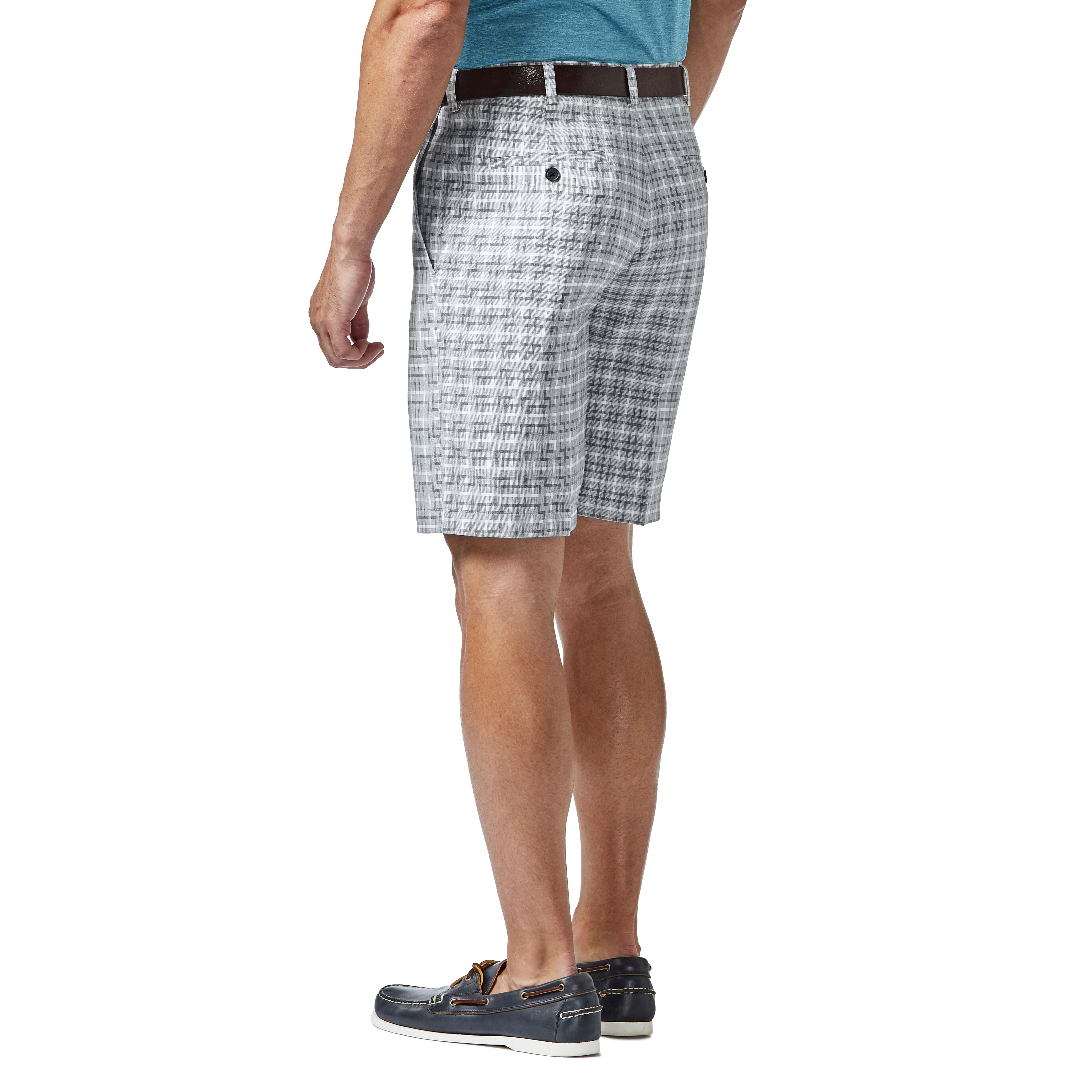 Grey plaid outlet shorts