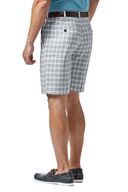 Cool 18&reg; Pro Mini Plaid Short, Dark Grey view# 2