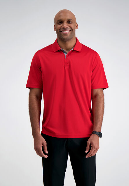The Active Series&trade; Performance Poly Polo, Red