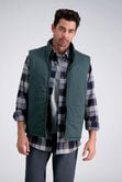 Puffer Vest - Moleskin, Dark Green view# 1