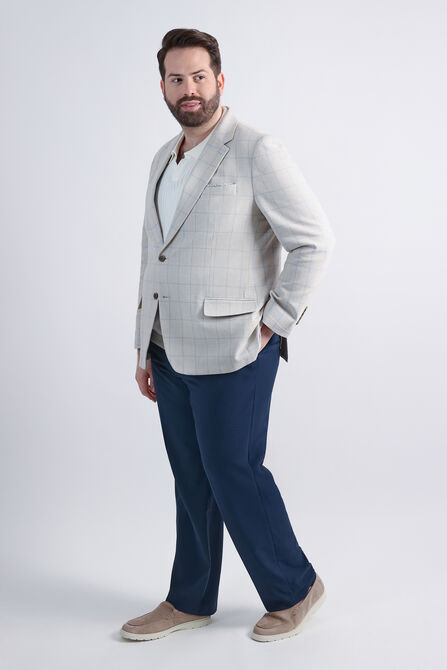 Big &amp; Tall J.M. Haggar Plaid Windowpane Sport Coat,  view# 3