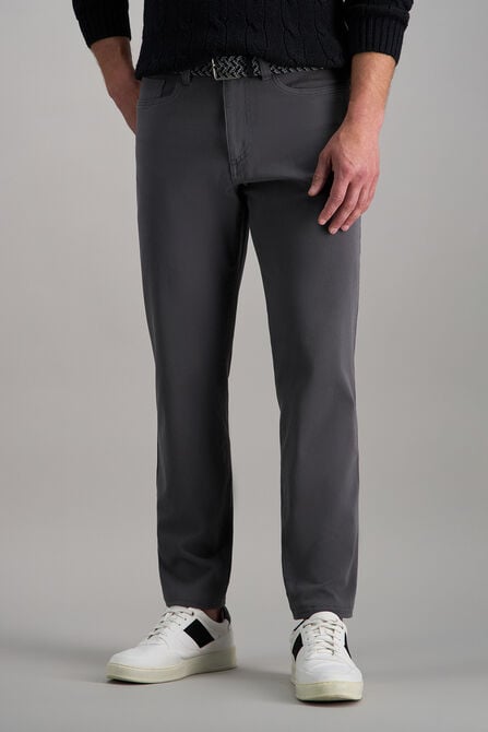 The Active Series&trade; City Flex &trade; 5-Pocket Pant, Med Grey view# 1