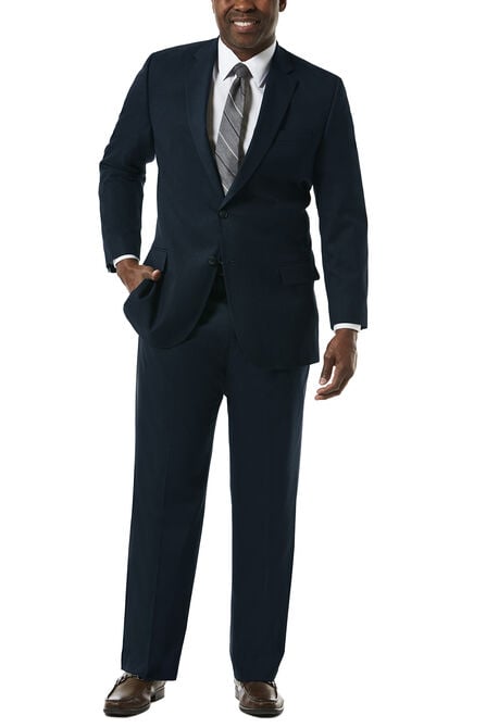 Big &amp; Tall J.M. Haggar Premium Stretch Suit Jacket, Dark Navy view# 1