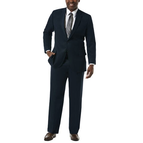 Big &amp; Tall J.M. Haggar Premium Stretch Suit Jacket, Dark Navy