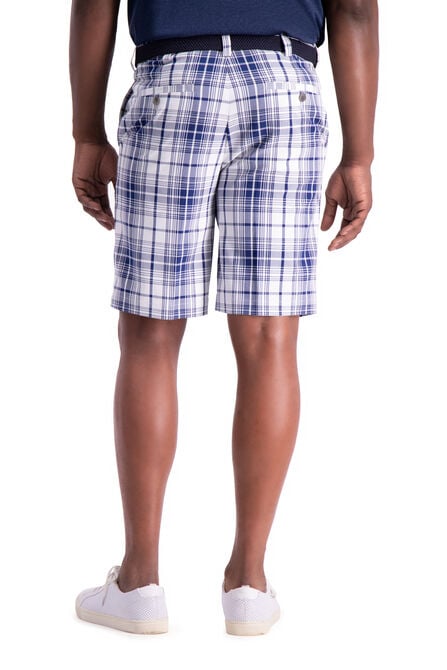 Cool 18&reg; Pro Tonal Plaid Short, BLUE view# 3