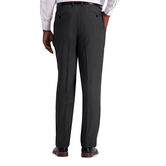 J.M. Haggar Texture Weave Suit Pant, Charcoal Htr view# 3