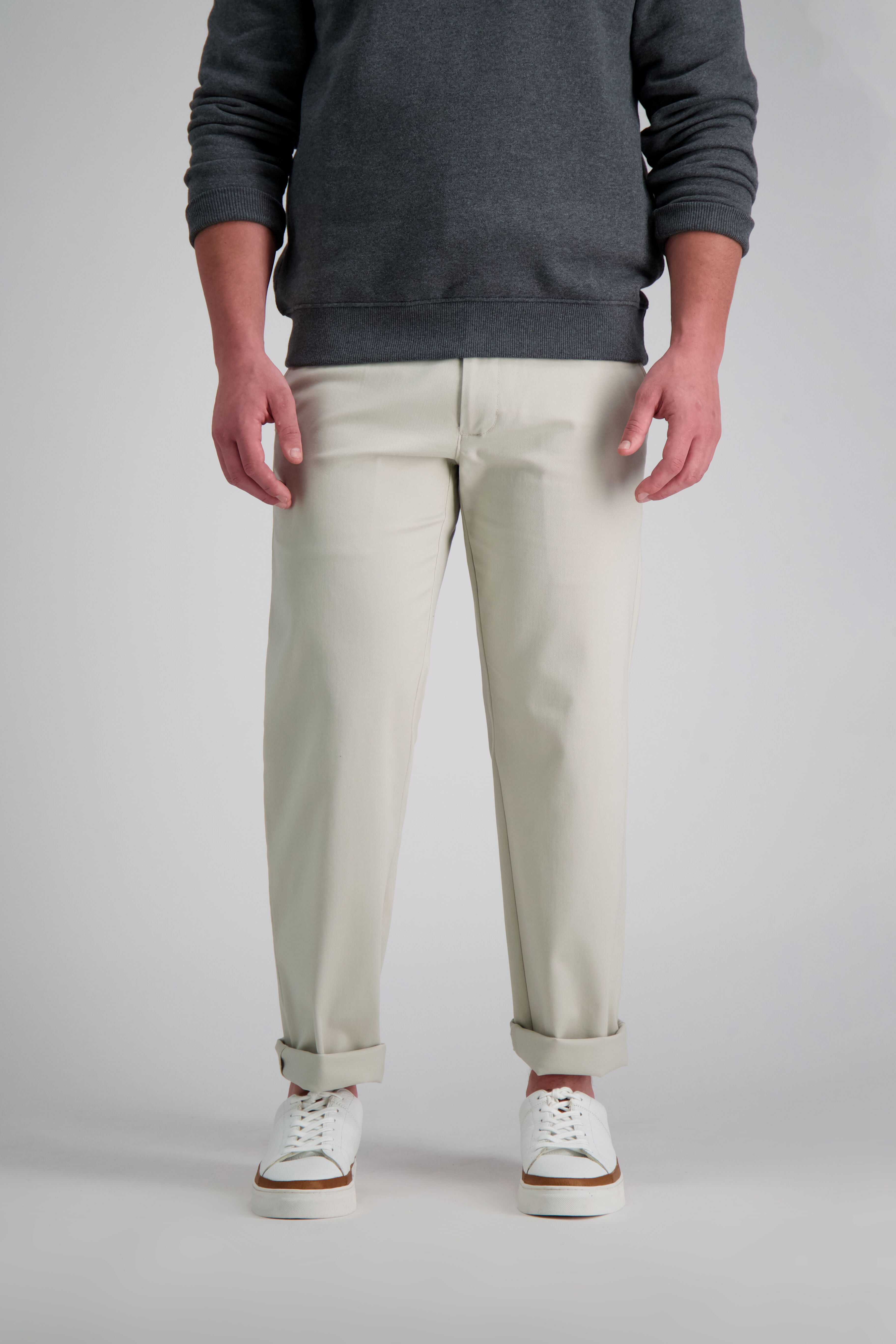 Haggar life khaki sustainable chino sales slim fit