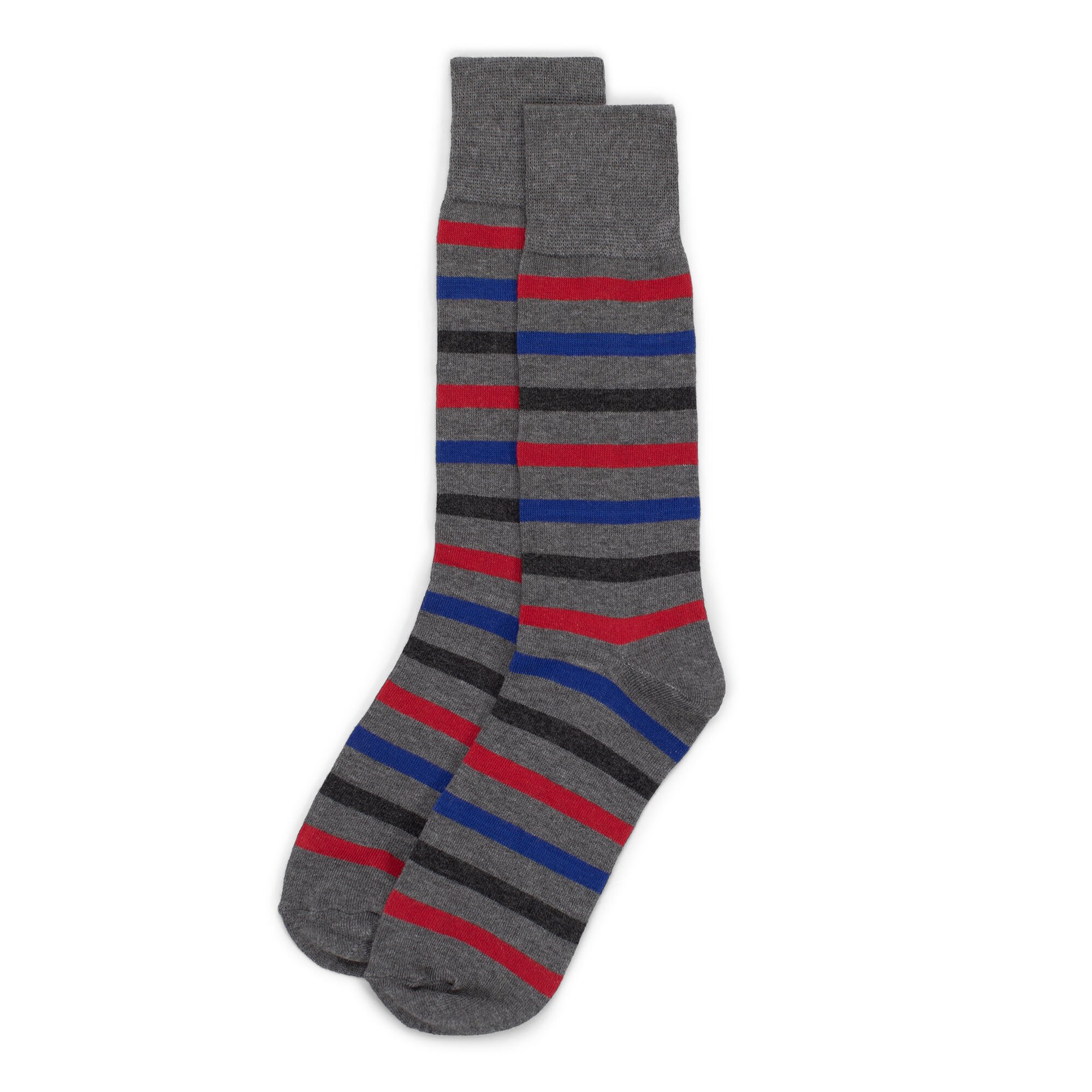 Haggar Striped Socks Grey (H7571 Clothing Underwear & Socks) photo