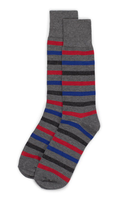 Striped Socks, Grey view# 1