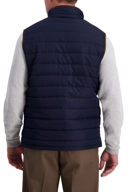 Channel Puffer Vest ,  Midnight view# 2