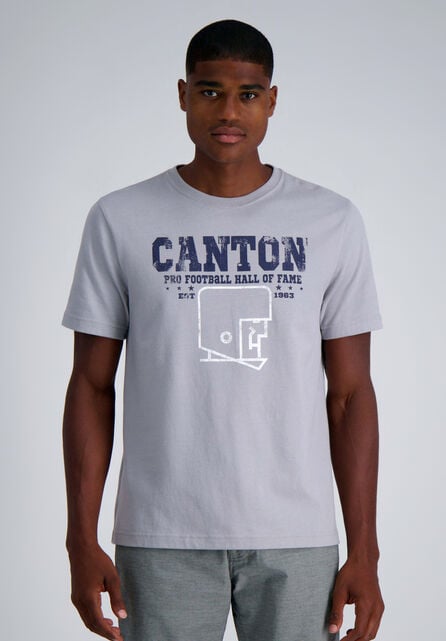 Pro Football Hall of Fame X Haggar - Canton Graphic Tee, Silver