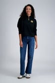 Pro Football Hall of Fame X Haggar &ndash; Long Sleeve Ribbed Quarter Zip,  view# 6
