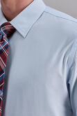 Smart Wash&reg; Dress Shirt - Blue Graph Check,  view# 5