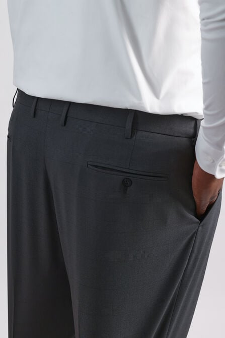Big &amp; Tall Premium Comfort Tonal Plaid Dress Pant,  view# 5