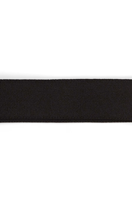 Solid Y-Back Adjustable Clip Suspender, Black view# 5