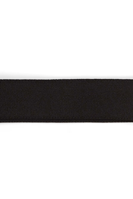 Solid Y-Back Adjustable Clip Suspender, Black view# 5