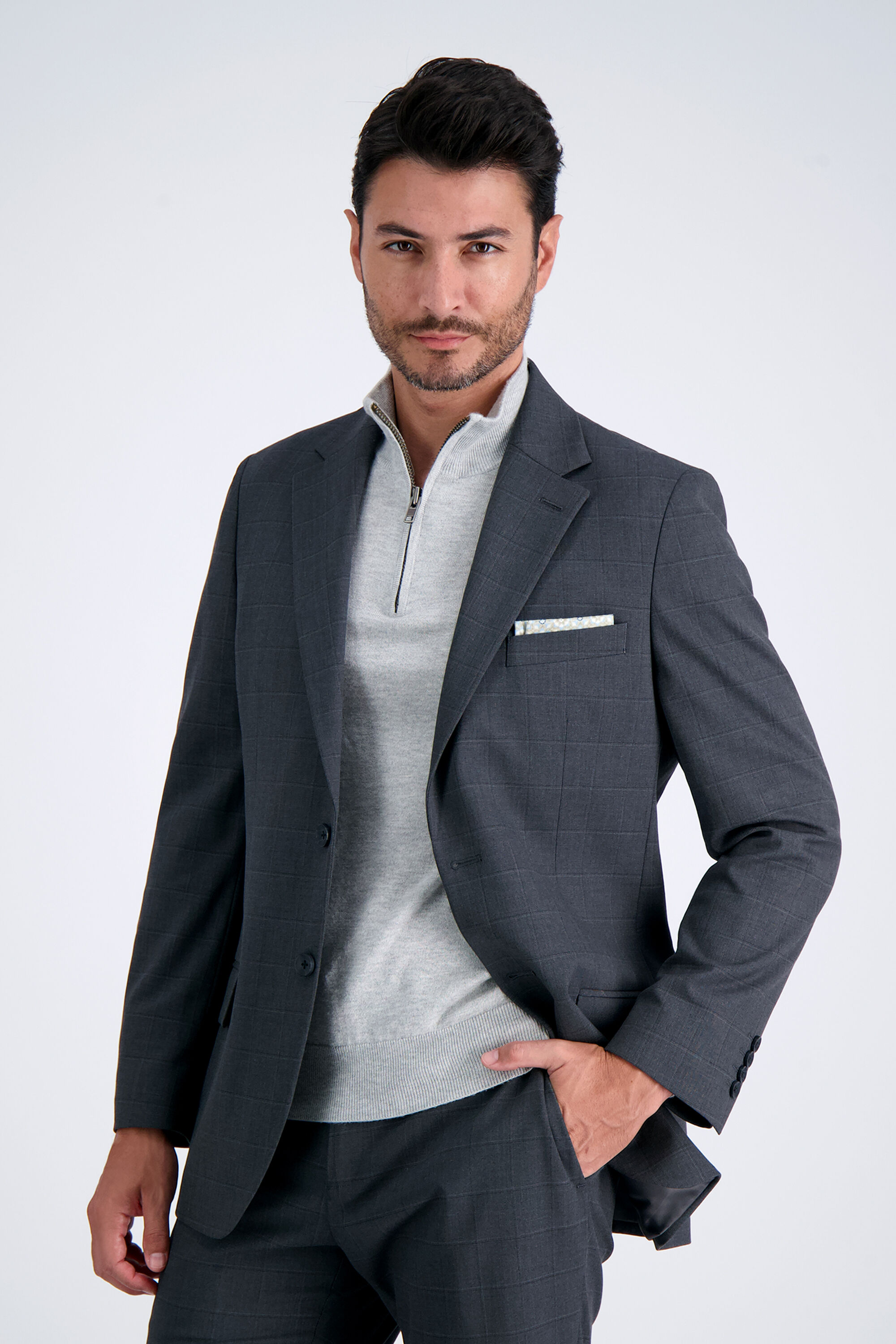 Haggar suit jacket clearance