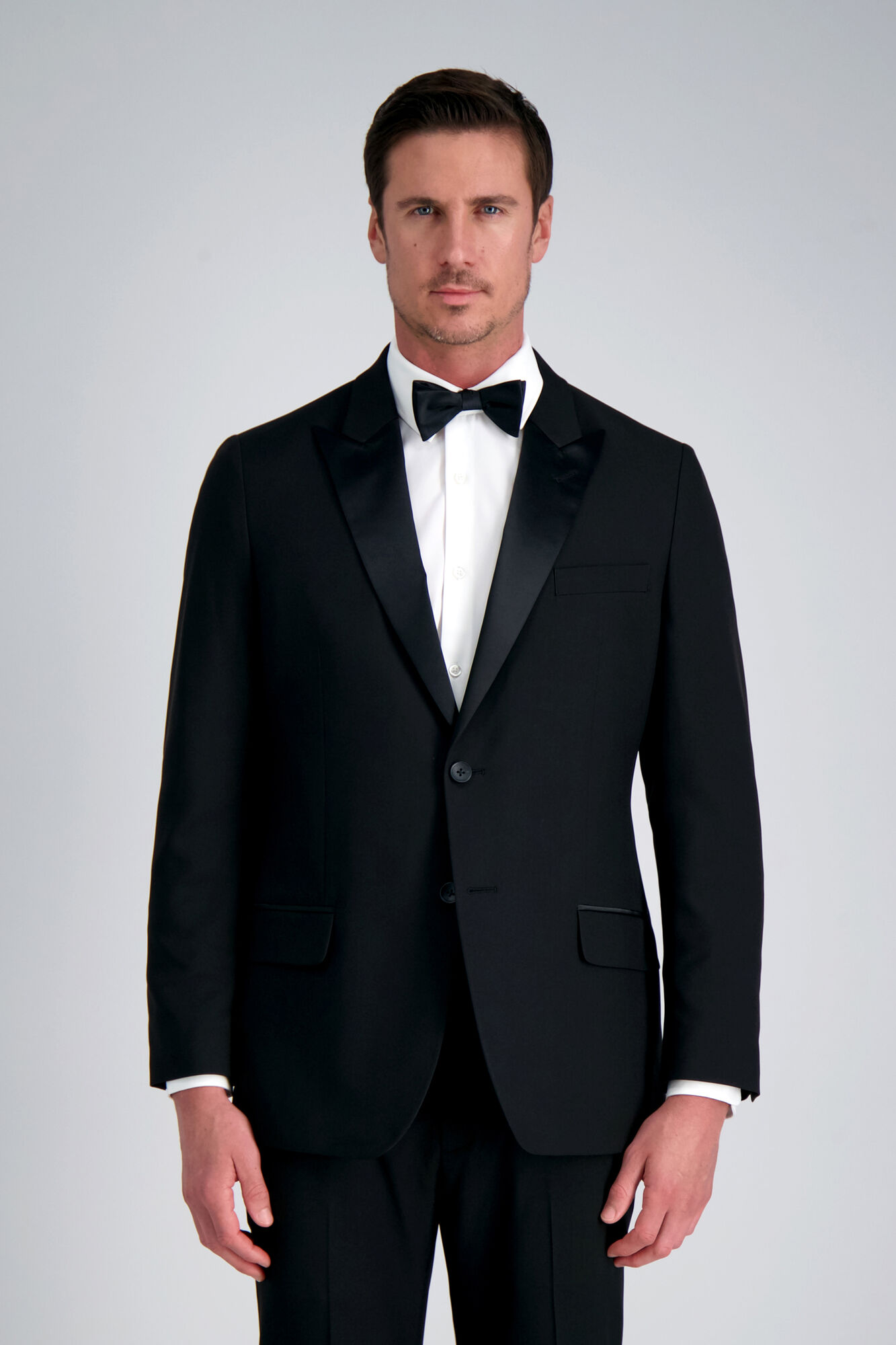 Haggar Tuxedo Jacket Black (HJ70307 Clothing Suits) photo