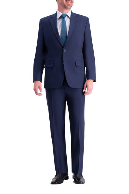 J.M. Haggar 4-Way Stretch Suit Jacket, BLUE view# 1