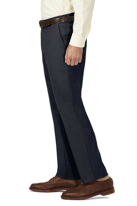 J.M. Haggar Dress Pant - Sharkskin, Dark Navy view# 2