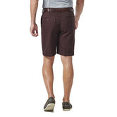 Cool 18&reg; Pro Graphic Windowpane Short, Wine view# 3