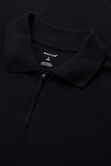 Big &amp; Tall Premium Comfort Quarter Zip Jacquard Polo,  view# 4