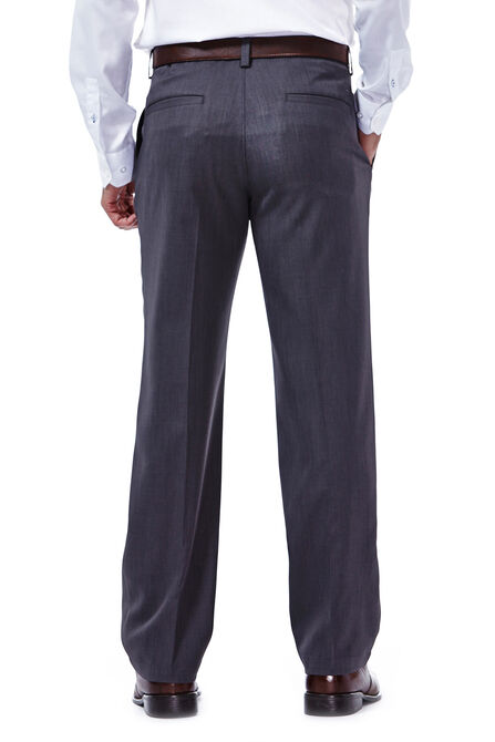 Performance Microfiber Slacks, Medium Grey view# 3